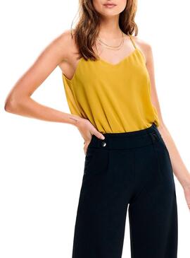 Top Only Lua Amarelo para Mulher