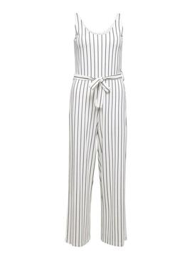 Jumpsuit Only Felia Branco para Mulher