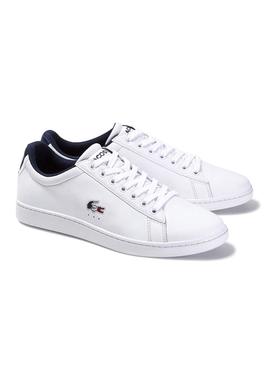 Sapatilhas Lacoste Carnaby Tri Branco para Homem