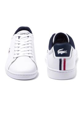 Sapatilhas Lacoste Carnaby Tri Branco para Homem