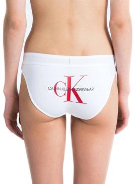 Braga Calvin Klein Monogram Mulher Branca