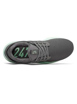 Sapatilhas New Balance 247 OC Cinza Para Mulher