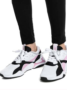 Sapatilhas Puma Nova 90s Branca Mulher 