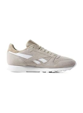 Sapatilhas Reebok Classic Leather MU Bege Homens