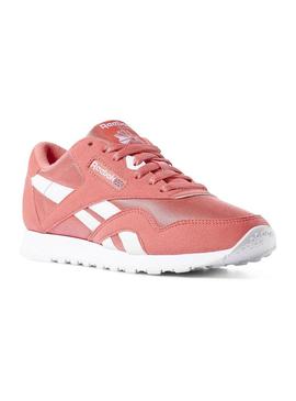 Sapatilhas Reebok Classic Nylon Rosa Mulher 