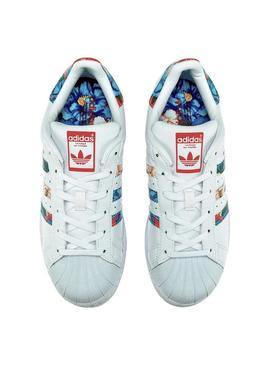 Sapatilhas Adidas Superstar Floral 