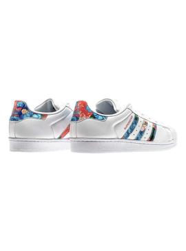 Sapatilhas Adidas Superstar Floral 
