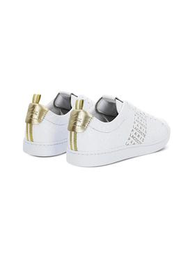 Sapato Lacoste Carnaby Evo 119 para mulher branca