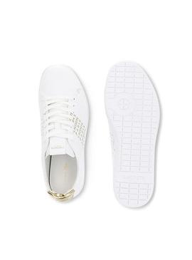 Sapato Lacoste Carnaby Evo 119 para mulher branca