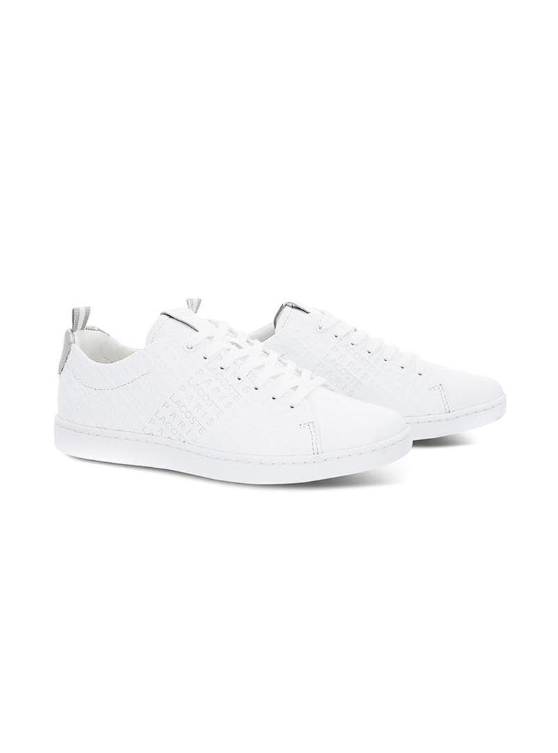 Sapato Lacoste Carnaby Evo Silver Woman