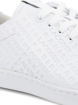 Sapato Lacoste Carnaby Evo Silver Woman