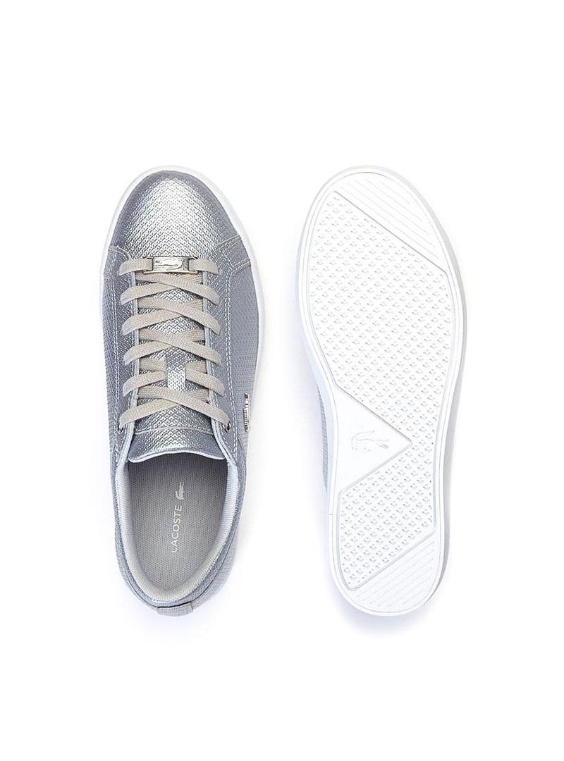 Sapatilhas Lacoste Straightset Prata