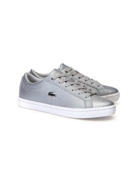 Sapatilhas Lacoste Straightset Prata