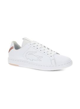 Sapato Lacoste Carnavy Evo Light Branca Mulher 