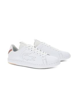 Sapato Lacoste Carnavy Evo Light Branca Mulher 