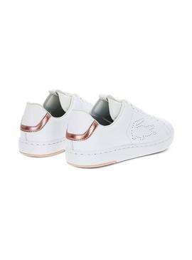 Sapato Lacoste Carnavy Evo Light Branca Mulher 