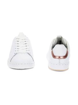 Sapato Lacoste Carnavy Evo Light Branca Mulher 