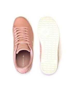 Sapato Lacoste Carnaby Evo 119 Rosa Mulher