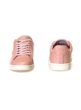 Sapato Lacoste Carnaby Evo 119 Rosa Mulher