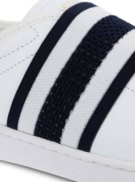 Sapato Lacoste Carnaby Evo Slip Branco para Mulher