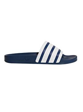 Adidas Adilette Azul Marinho Flip Flops Para Homen