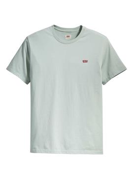 T-Shirt Levis Basic Verde para Homem