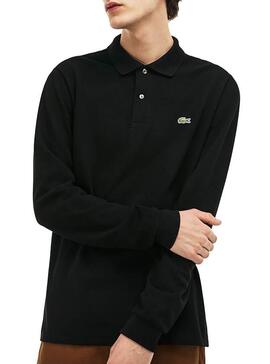 Polo Lacoste L1312 Preto