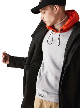 Parka Lacoste Waterproof Preto para Homem