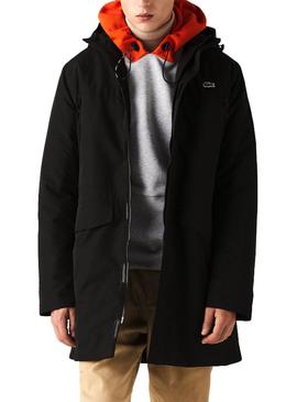 Parka Lacoste Waterproof Preto para Homem