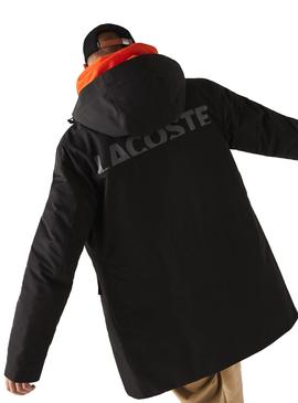 Parka Lacoste Waterproof Preto para Homem