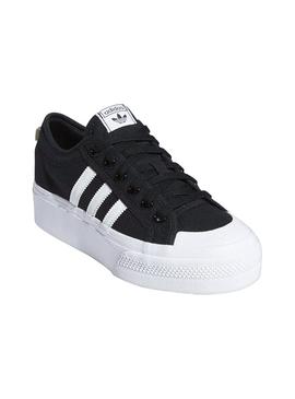 Sapatilhas Plataforma Adidas Nizza Preto para Mulher