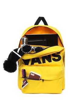 Mochila Vans Old Skool Amarelo para Menina e Menino