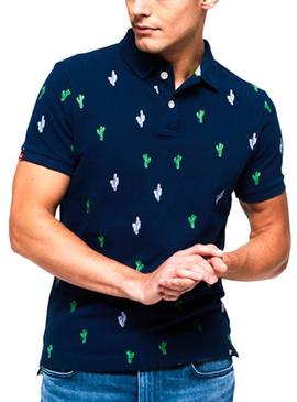 Polo Superdry Cactus Blue Men