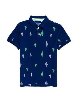 Polo Superdry Cactus Blue Men