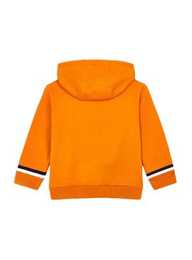 Sweat Mayoral Capuz Carro Laranja para Menino