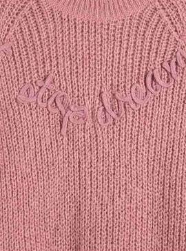 Camisola Mayoral Tricot Letras Rosa para Menina