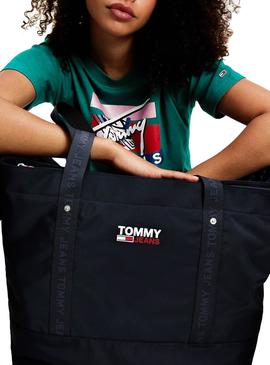 Bolsa Tommy Jeans Azul Marinho para Mulher