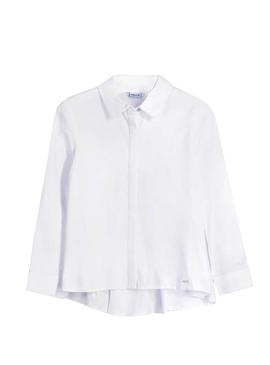 Camisa Mayoral Oxford Branco para Menina