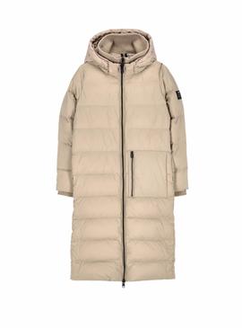 Casaco Ecoalf Megeve Beige para Mulher