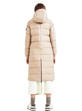 Casaco Ecoalf Megeve Beige para Mulher