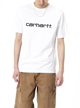 T-Shirt Carhartt Basic Branco para Homem