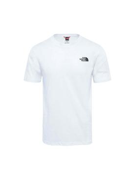 T-Shirt The North Face Caixa Branco para Homem