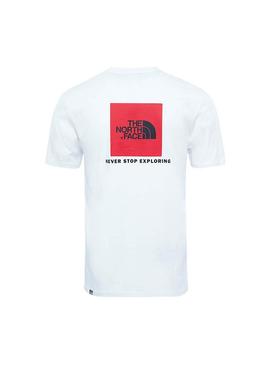 T-Shirt The North Face Caixa Branco para Homem