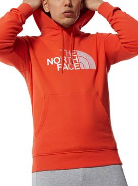 Sweat The North Face Drew Peak Naranja Homem