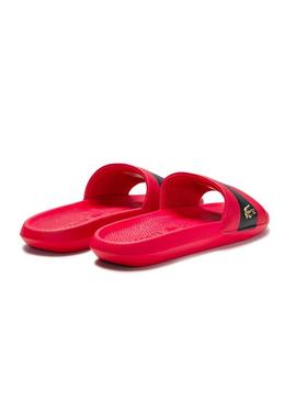 Flip flops Lacoste Croco Slide 012 Vermelho para Homem