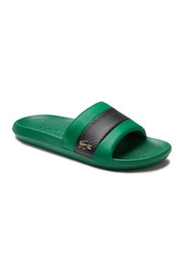Flip flops Lacoste Croco Slide 012 Verde para Homem