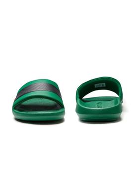 Flip flops Lacoste Croco Slide 012 Verde para Homem
