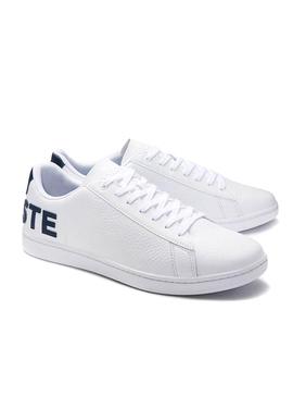 Sapatilhas Lacoste Carnaby Evo Branco para Homem.