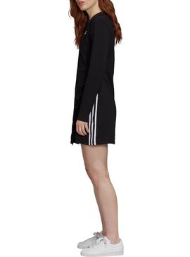 Vestido Adidas Pleat Preto para Mulher