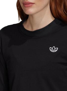 Vestido Adidas Pleat Preto para Mulher